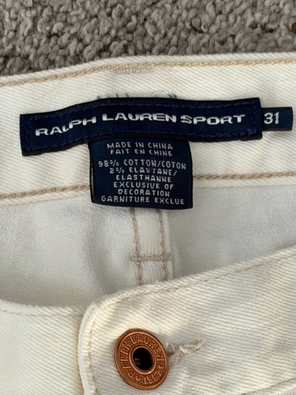 Lauren Ralph Lauren Sport Stretch Jeans size 31 - Picture 3 of 5